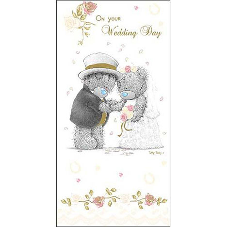 Wedding Day Me to You Bear Money Wallet £1.60